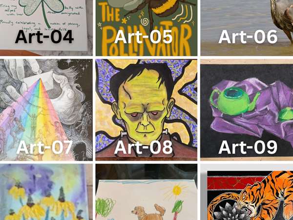 Community Art Wall - Collage 1