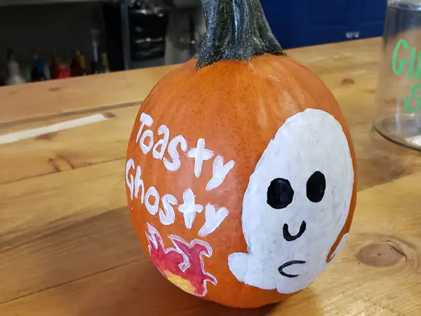 Pumpkin painting