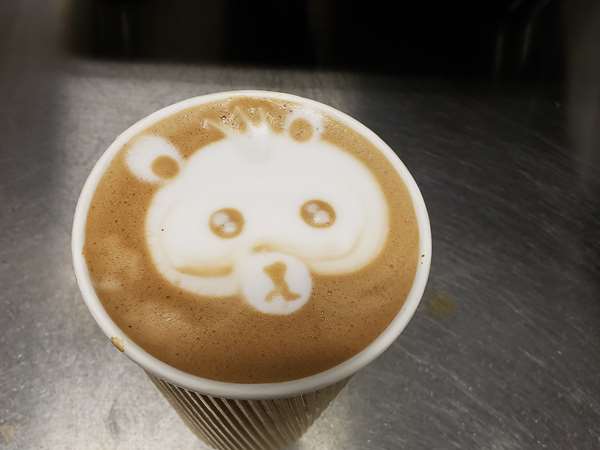 Take a hot latte home to enjoy