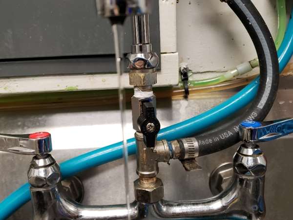 water leak