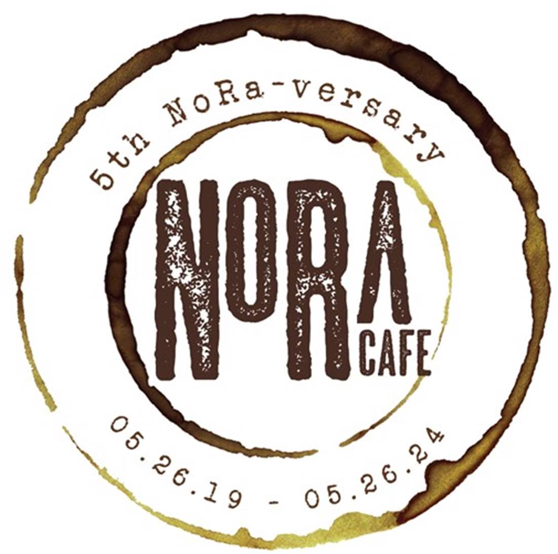 5th NoRa-versary logo
