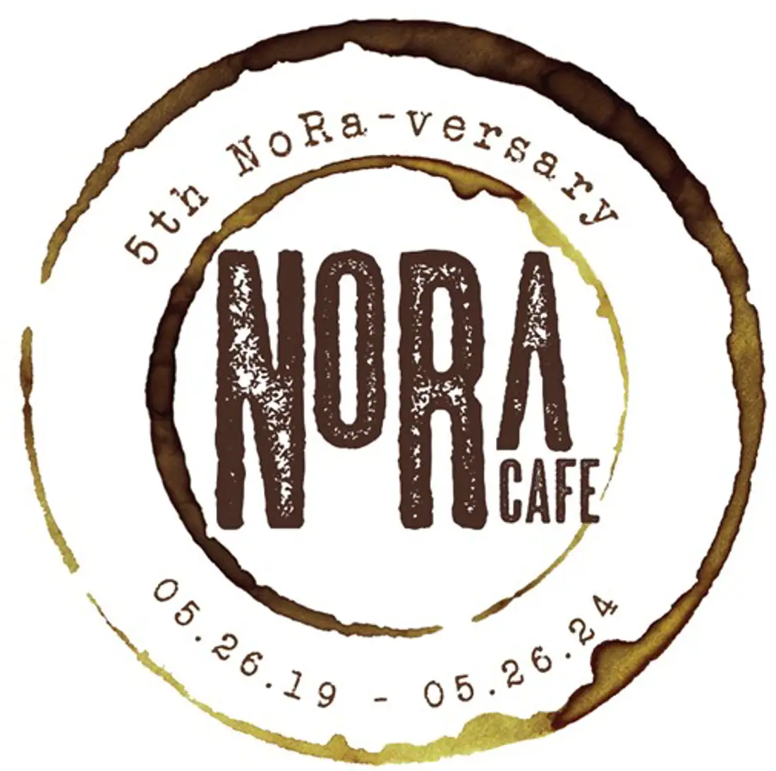 5th NoRa-versary logo