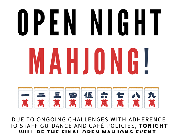 Final open mahjong night