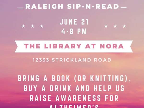 Sip-n-Read - Alzheimer's Awareness