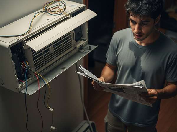 broken hvac