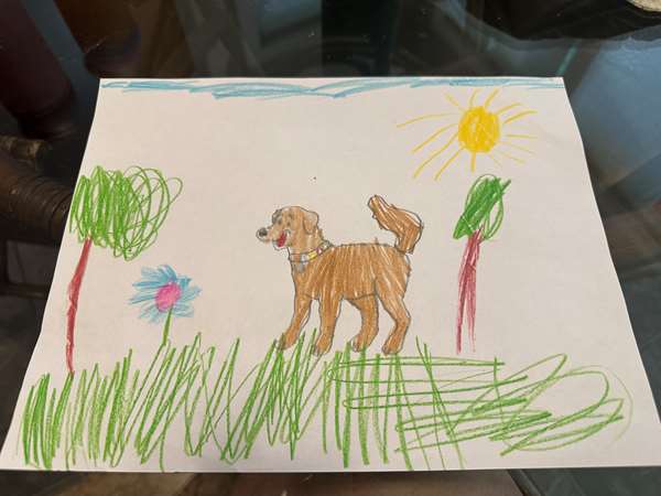 Dog by Madelyn