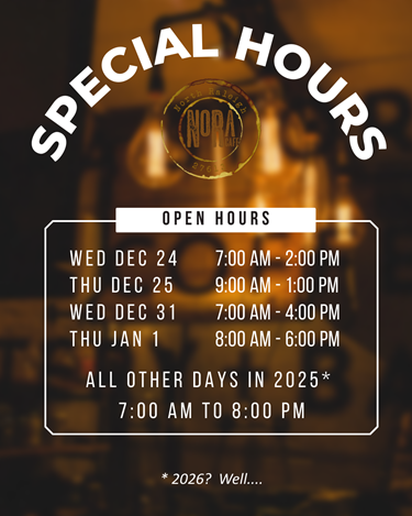 Holiday Hours 2025