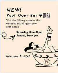 Pour-Over Bar Flyer