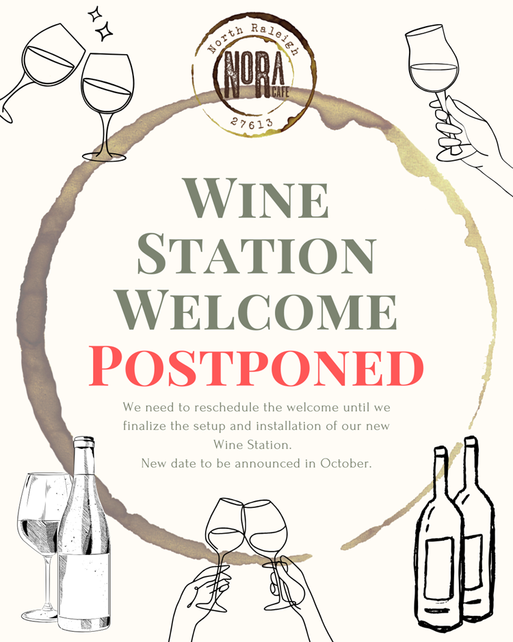 Wine Station Welcome - Delayed