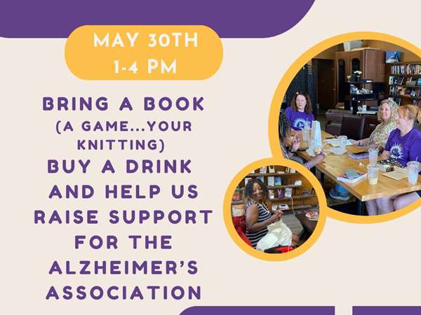 Sip-N-Read for Alzheimer's awareness